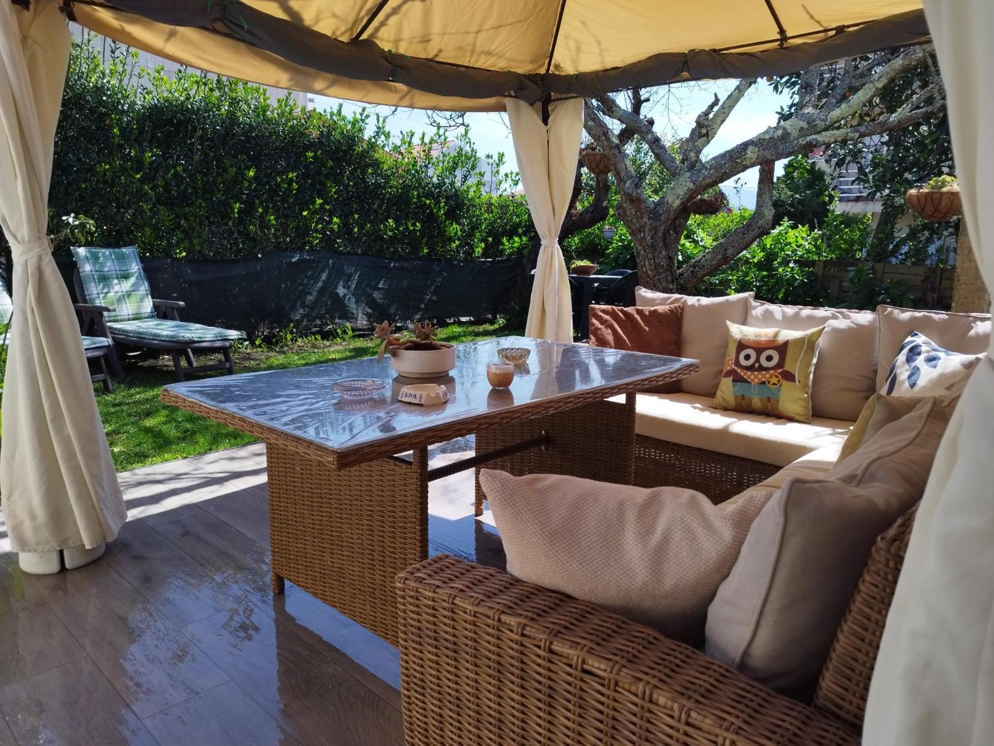 Apartamento Jardin, Terraza Y Barbacoa O Grove Exterior foto