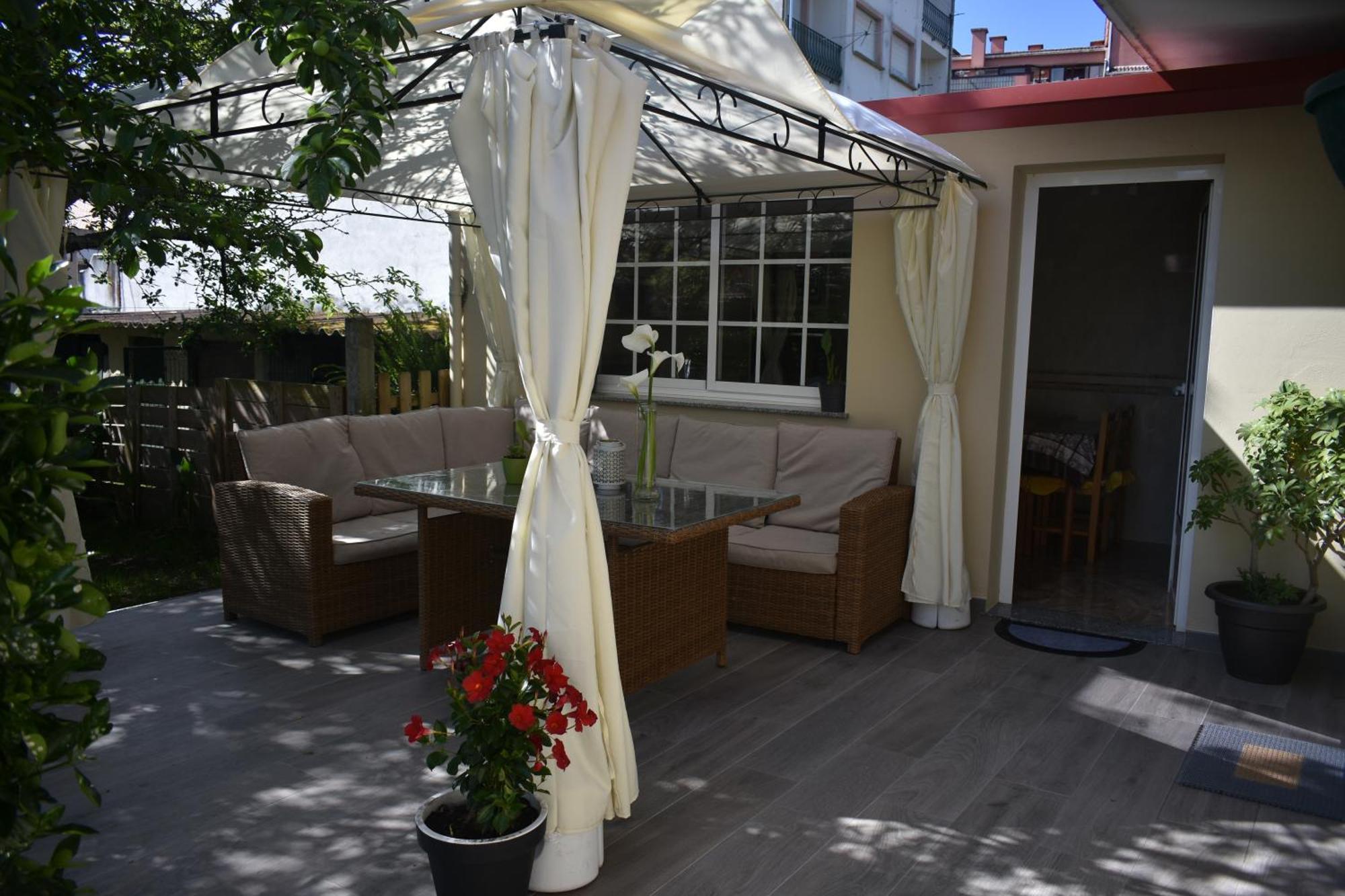 Apartamento Jardin, Terraza Y Barbacoa O Grove Exterior foto