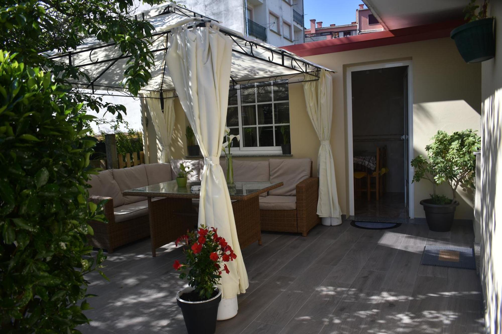 Apartamento Jardin, Terraza Y Barbacoa O Grove Exterior foto