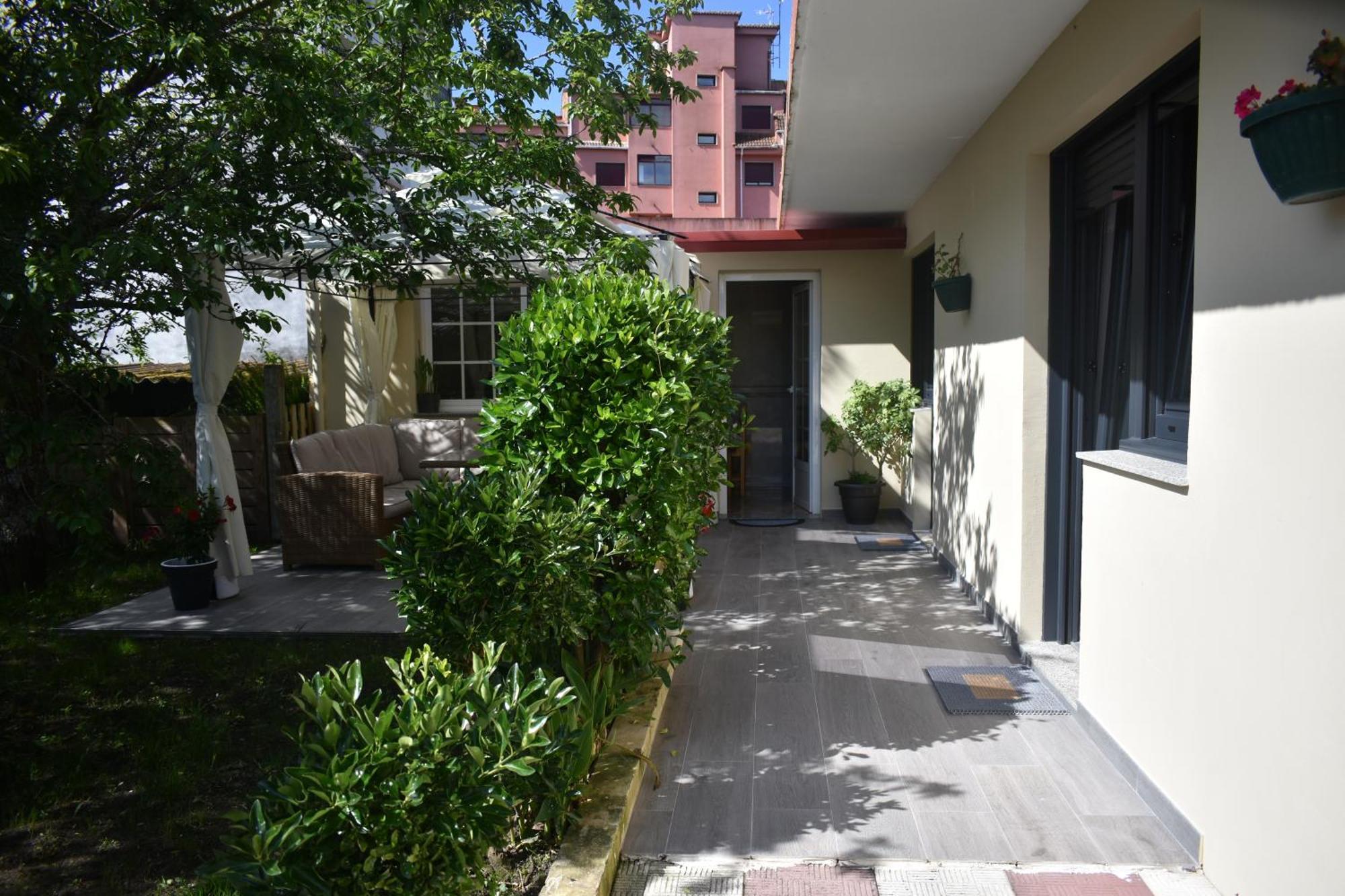 Apartamento Jardin, Terraza Y Barbacoa O Grove Exterior foto
